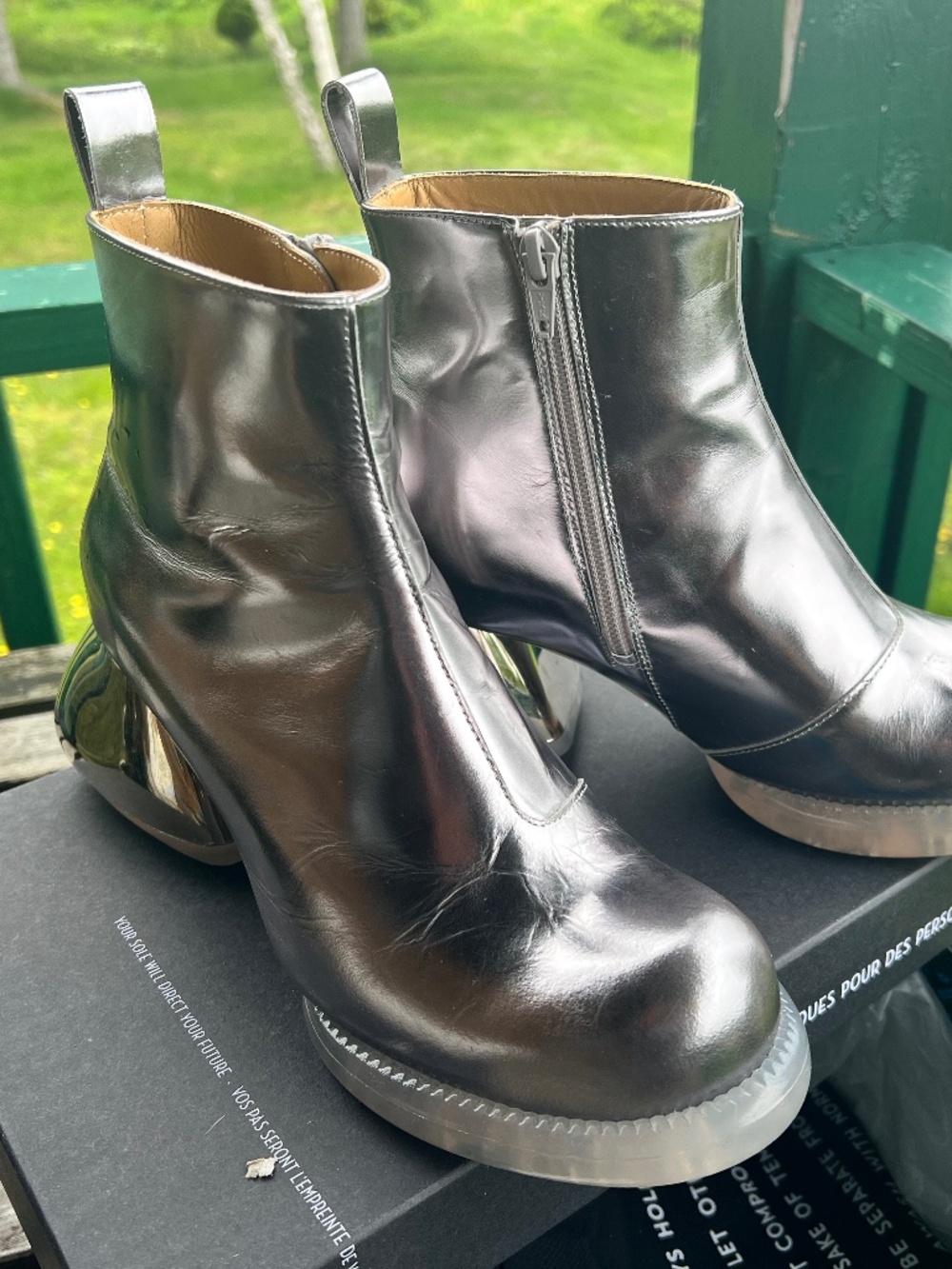 John Fluevog W7 F-TRIP ETTA: SILVER - Picture 6 of 6